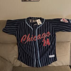 NEW- CHICAGO STREET RACE 2024 XLARGE NASCAR BASEBALL JERSEY - RP $99.00 - NEW
